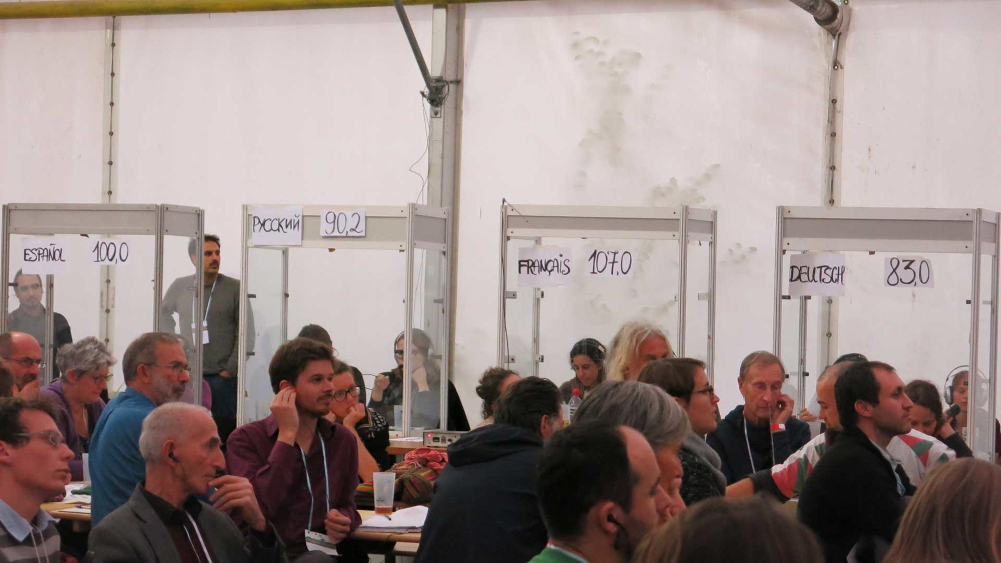 Nyeleni Romania Forum Interpretation Booths